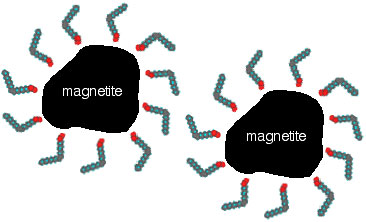 Drawing of Ferro Molecules