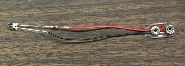 LEDs Circuit Built