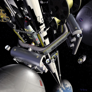Space Elevator Station