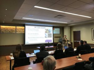 MRSEC members present to the external advisory board