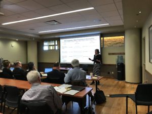 MRSEC members present to the external advisory board