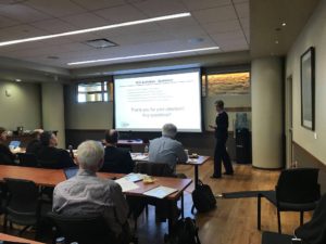 MRSEC members present to the external advisory board