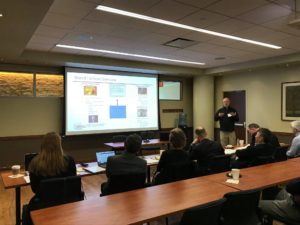 MRSEC members present to the external advisory board