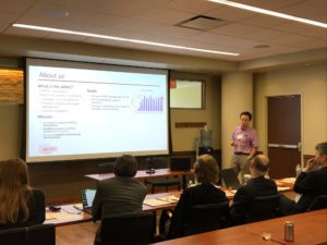 MRSEC members present to the external advisory board