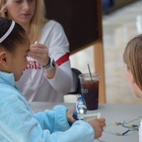 Visitors interact with MRSEC activities