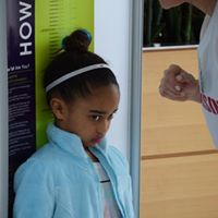Visitors interact with MRSEC activities
