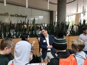 Wisconsin Science Festival Volunteers explaining science