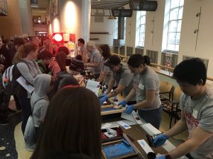 MRSEC researchers perform outreach at the annual Engineering Expo