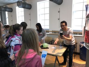 MRSEC researchers perform outreach at the annual Engineering Expo