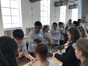 MRSEC researchers perform outreach at the annual Engineering Expo