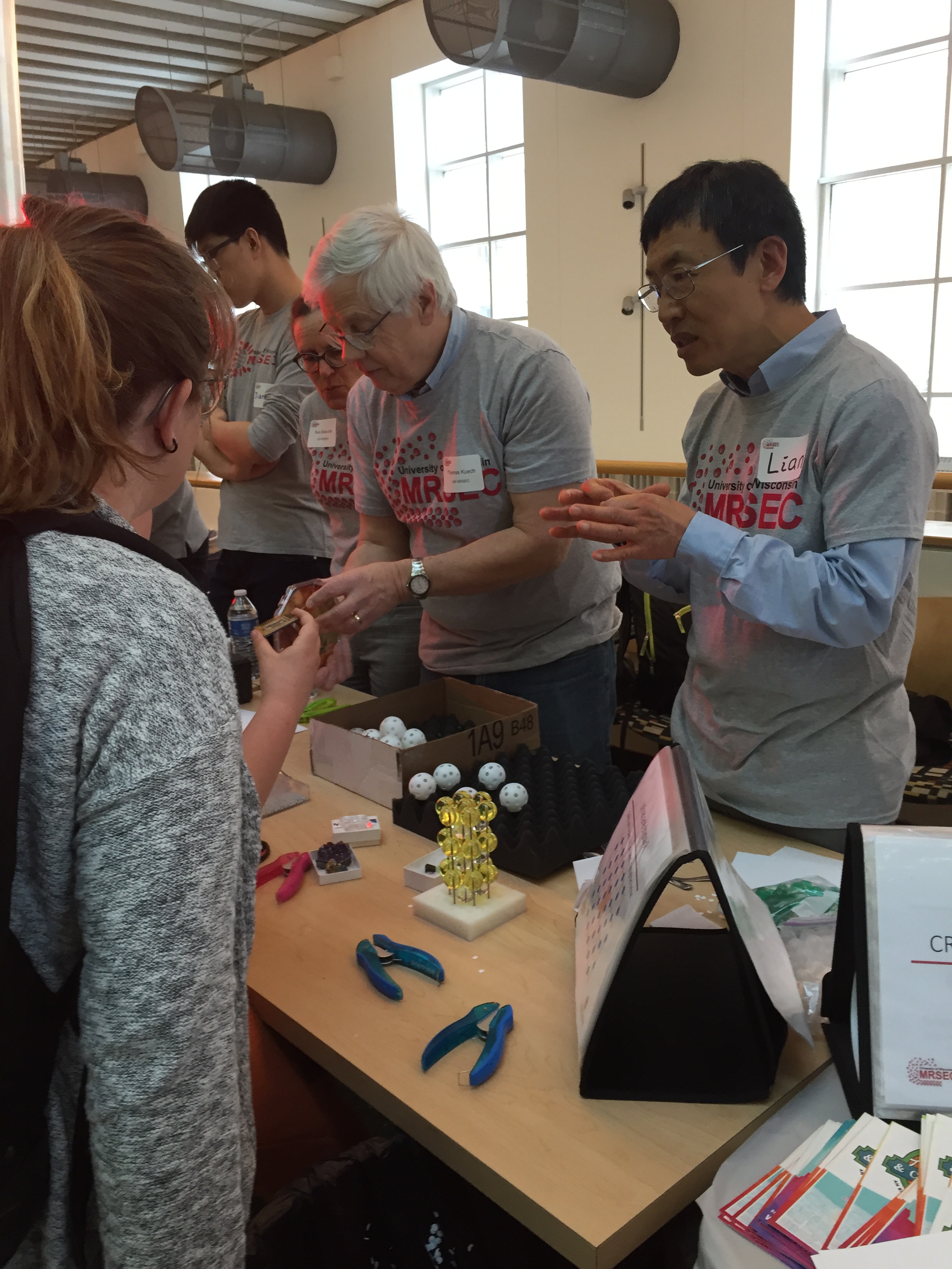 MRSEC researchers perform outreach at the annual Engineering Expo