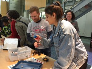 MRSEC researchers perform outreach at the annual Engineering Expo