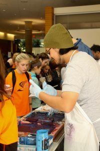 MRSEC volunteers at the WI Science Festival