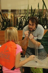 MRSEC volunteers at the WI Science Festival