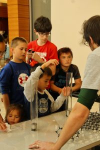 MRSEC volunteers at the WI Science Festival