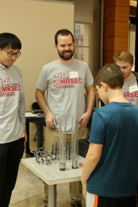 MRSEC volunteers at the WI Science Festival