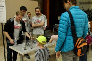 MRSEC volunteers at the WI Science Festival