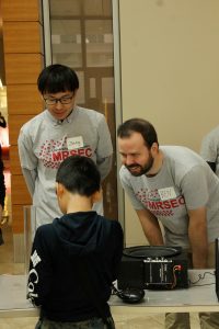 MRSEC volunteers at the WI Science Festival