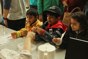 Having fun at the Science Festival