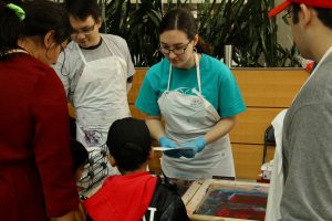 MRSEC volunteers at the WI Science Festival