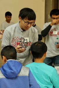 MRSEC volunteers at the WI Science Festival