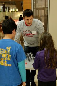 MRSEC volunteers at the WI Science Festival