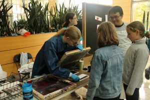 MRSEC volunteers at the WI Science Festival