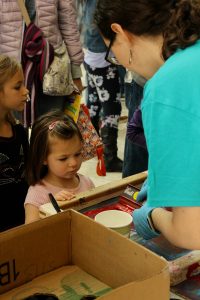 MRSEC volunteers at the WI Science Festival