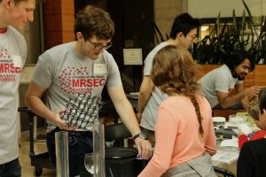 MRSEC volunteers at the WI Science Festival