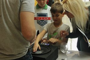 MRSEC volunteers at the WI Science Festival