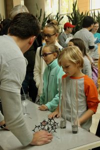 MRSEC volunteers at the WI Science Festival