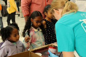 MRSEC volunteers at the WI Science Festival