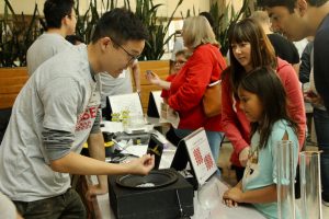 MRSEC volunteers at the WI Science Festival