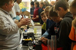 MRSEC volunteers at the WI Science Festival