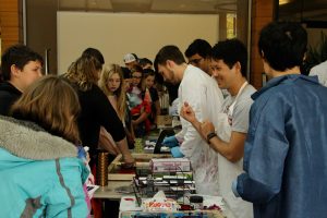 MRSEC volunteers at the WI Science Festival