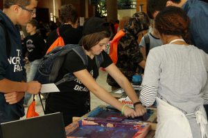 MRSEC volunteers at the WI Science Festival