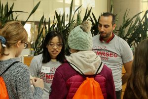 MRSEC volunteers at the WI Science Festival