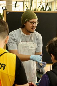 MRSEC volunteers at the WI Science Festival