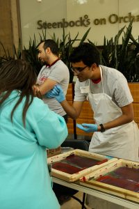MRSEC volunteers at the WI Science Festival