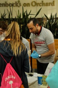 MRSEC volunteers at the WI Science Festival