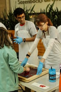 MRSEC volunteers at the WI Science Festival