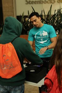 MRSEC volunteers at the WI Science Festival