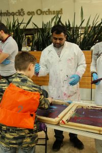 MRSEC volunteers at the WI Science Festival
