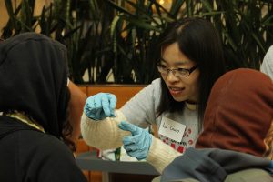 MRSEC volunteers at the WI Science Festival