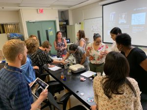 Teachers share their activities as part of the 2019 RET