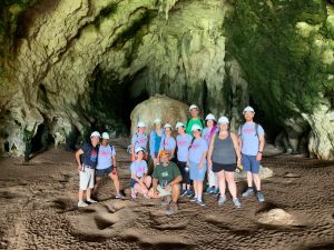 The RET cohort of 2019 poses at La Cueva Ventana