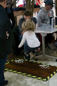 Visitors enjoy our demos