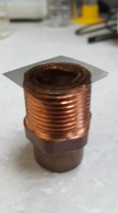 Copper polarizer lens