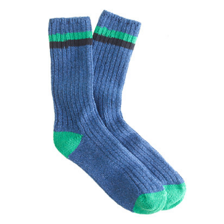 socks on top of each other to demonstrate superimposability
